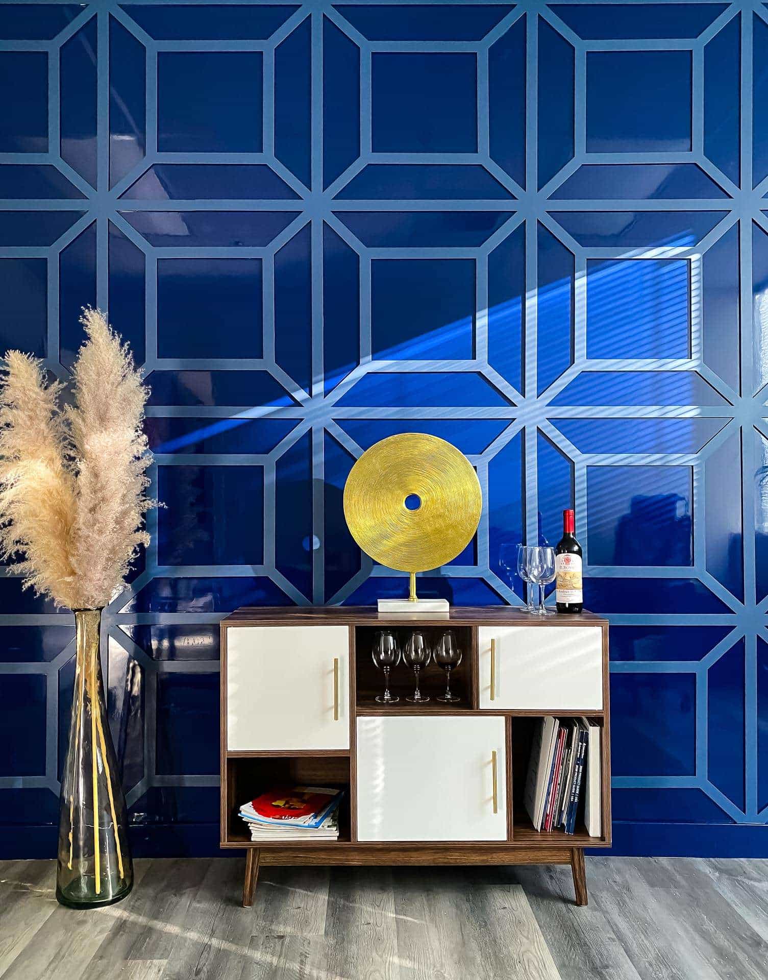 Accent wall ideas for living rooms
