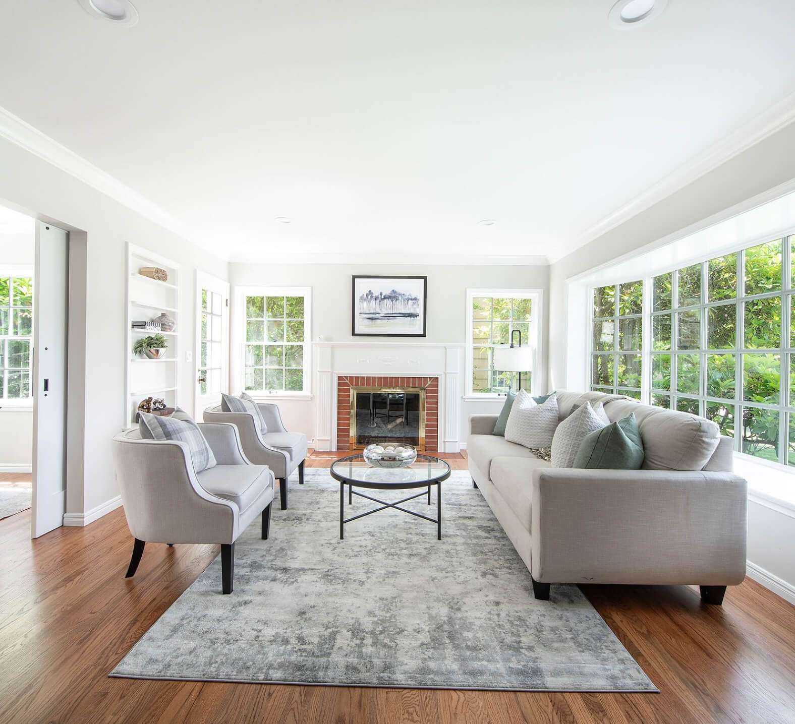 Paint finish types: walls, trim, and wet rooms