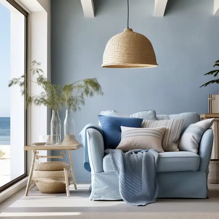 Costal Blue interior