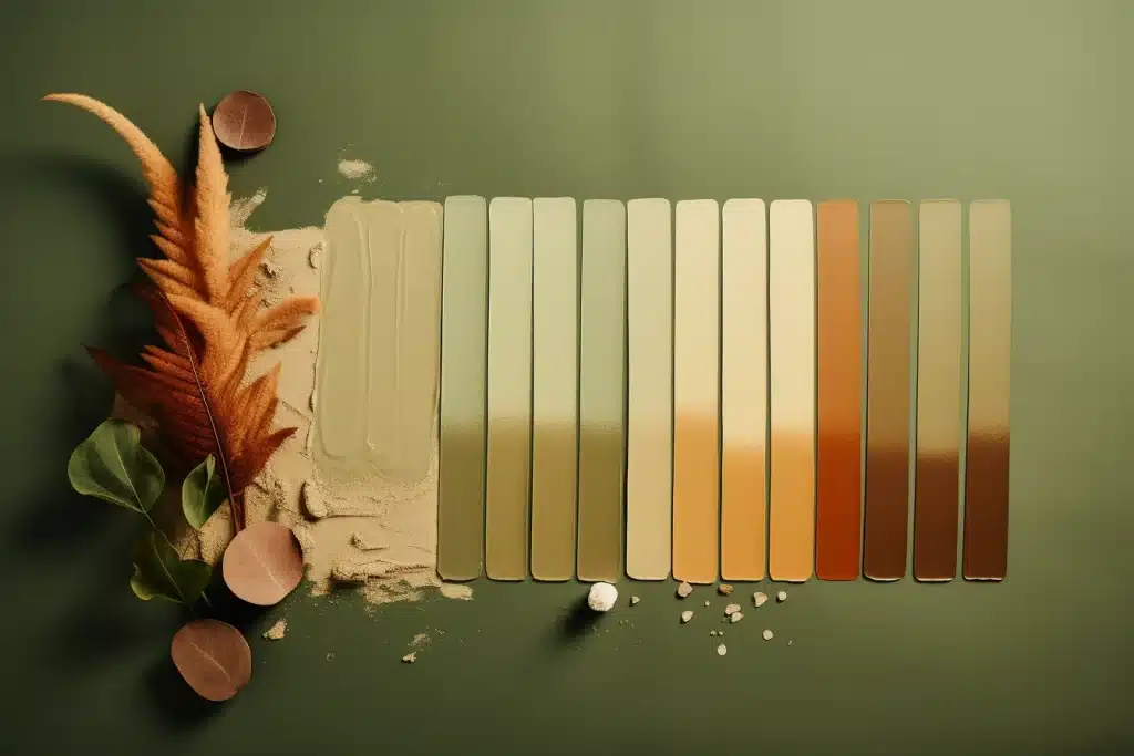 Earth tone colors 2024