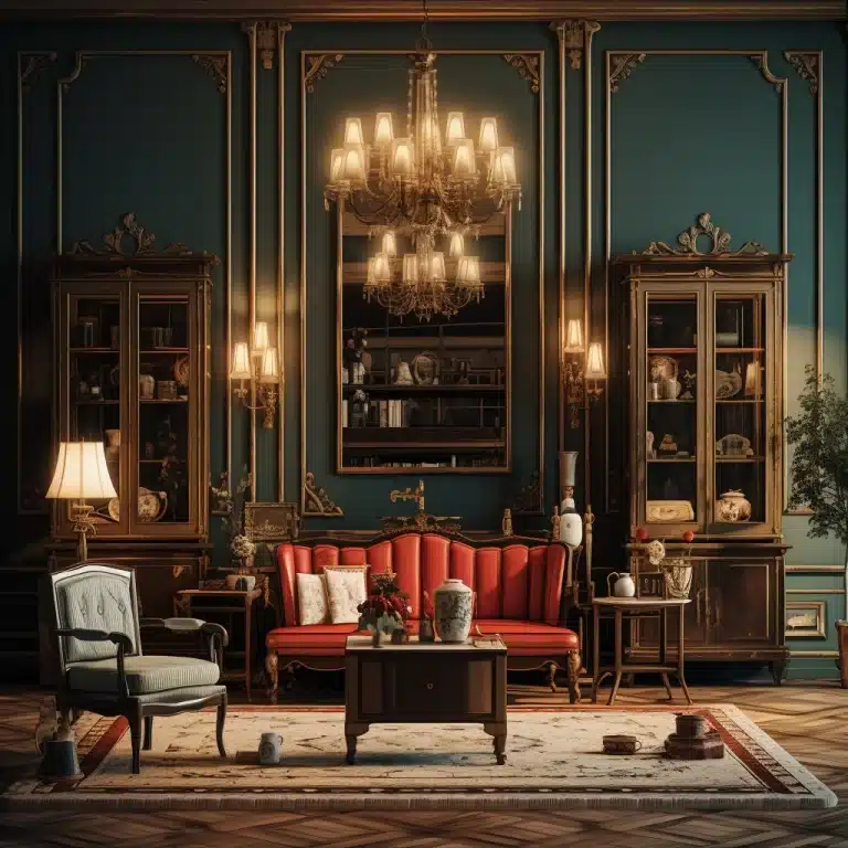 Vintage interior painting colors