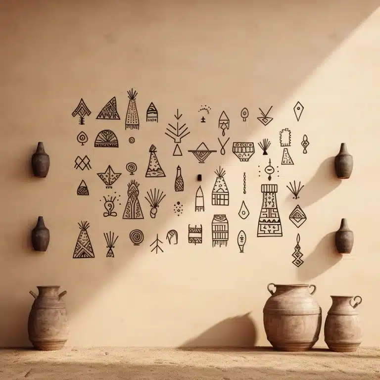 Morrocan style accent wall
