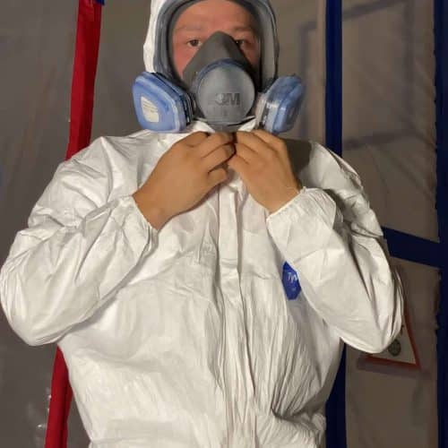 Safety precautions for interior painting