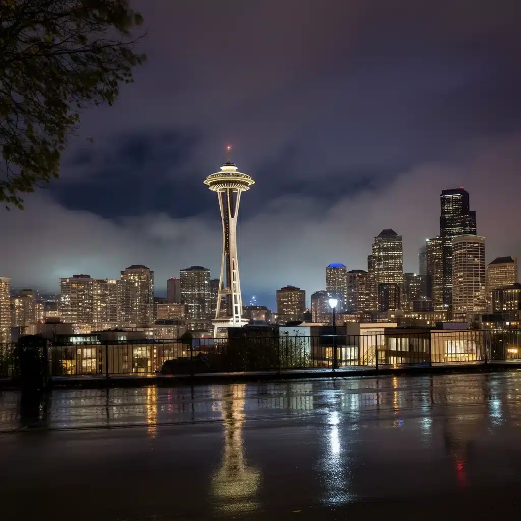Seattle Rainy Evening